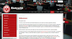 Desktop Screenshot of business.eintracht.de